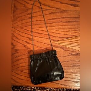 Vintage leather clutch purse